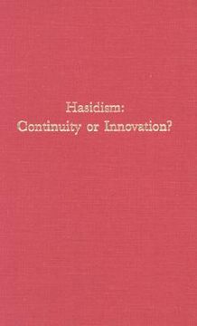 portada hasidism: continuity or innovation? (in English)