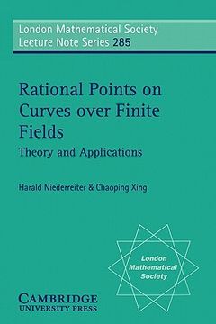 portada Rational Points on Curves Over Finite Fields Paperback: Theory and Applications (London Mathematical Society Lecture Note Series) 