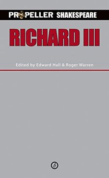 portada Richard Iii: Propeller Shakespeare (Oberon Modern Plays) (in English)