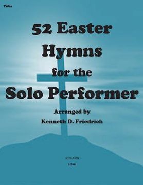portada 52 Easter Hymns for the Solo Performer-tuba version (en Inglés)