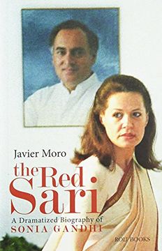 portada The red Sari: A Dramatised Biography of Sonia Gandhi