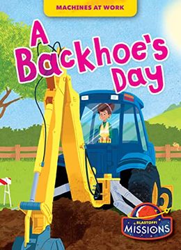 portada A Backhoe's day (Machines at Work) (in English)