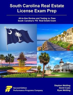 portada South Carolina Real Estate License Exam Prep: All-in-One Review and Testing to Pass South Carolina's PSI Real Estate Exam (in English)