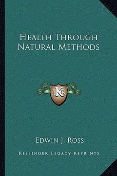 portada health through natural methods (en Inglés)