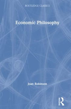 portada Economic Philosophy (Routledge Classics) (en Inglés)