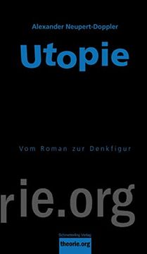 portada Utopie: Vom Roman zur Denkfigur (en Alemán)