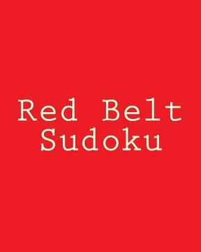 portada Red Belt Sudoku: Large Grid Puzzles (en Inglés)