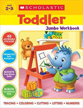 portada Scholastic Toddler Jumbo Workbook: Early Skills (en Inglés)