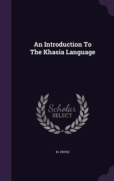 portada An Introduction To The Khasia Language (in English)