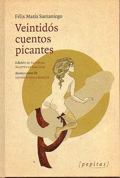 portada veintidós cuentos picantes. edición de alfonso martínez galilea. ilustraciones de javier jubera garcía.
