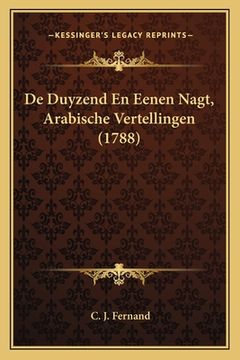 portada De Duyzend En Eenen Nagt, Arabische Vertellingen (1788)