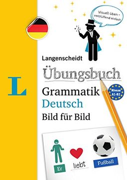 portada Langenscheidt Uebungsbuch Grammatik Deutsch Bild Fuer Bild – German Grammar Workbook Picture by Picture 