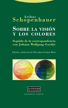 portada Sobre la Visión y los Colores: Seguido de la Correspondencia con Johann Wolfgang Goethe