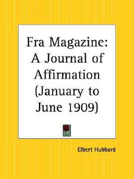 portada fra magazine: a journal of affirmation, january to june 1909 (en Inglés)