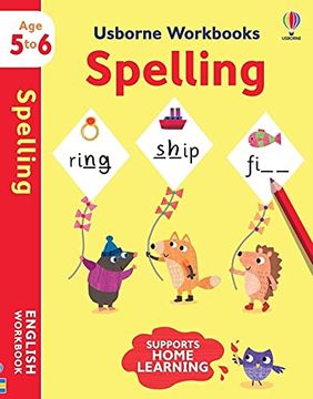 portada Usborne Workbooks Spelling 5-6 (in English)