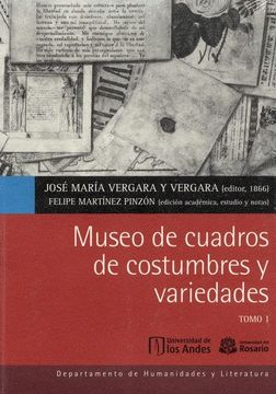 portada Museo de Cuadros de Costumbres y Variedades. Tomo i y ii