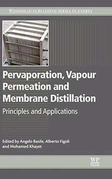 portada Pervaporation, Vapour Permeation and Membrane Distillation de Angelo Basile(Woodhead Publishing) (en Inglés)