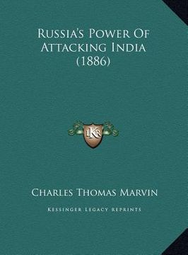 portada russia's power of attacking india (1886) (en Inglés)
