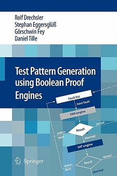 portada test pattern generation using boolean proof engines (en Inglés)