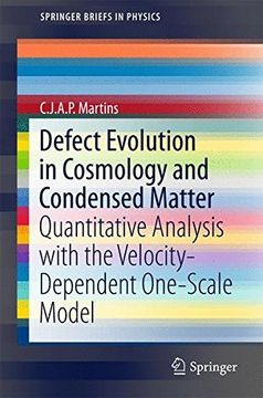 portada Defect Evolution in Cosmology and Condensed Matter: Quantitative Analysis With the Velocity-Dependent One-Scale Model (Springerbriefs in Physics) 