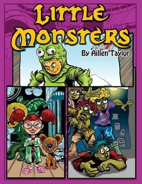 portada Little Monsters Coloring Book (en Inglés)