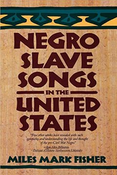 portada Negro Slave Songs in the United States (en Inglés)