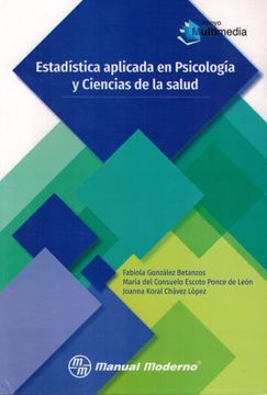 portada Estadística Aplicada en Psicología y Ciencias de la Salud (in Spanish)