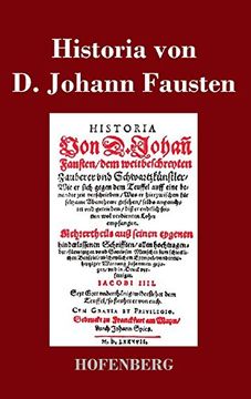 portada Historia von D. Johann Fausten (German Edition)
