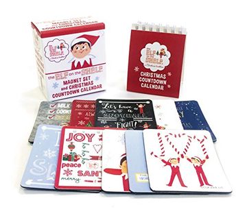 portada The elf on the Shelf: Magnet set and Christmas Countdown Calendar (Miniature Editions) (in English)