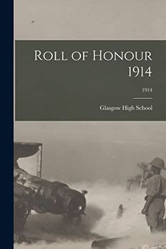 portada Roll of Honour 1914; 1914; (in English)