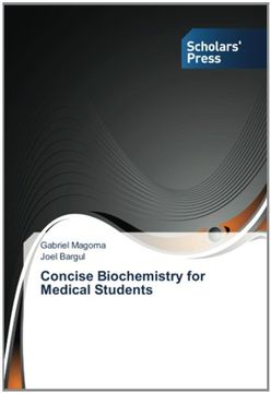 portada Concise Biochemistry for Medical Students