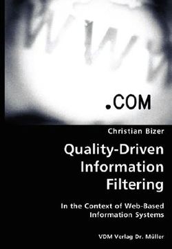 portada quality-driven information filtering- in the context of web-based information systems