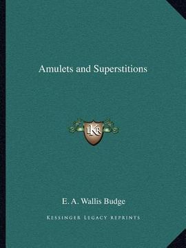 portada amulets and superstitions (en Inglés)
