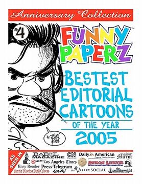 portada funny paperz #4 - bestest editorial cartoons of the year - 2005