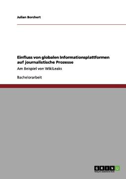 portada Einfluss von globalen Informationsplattformen auf journalistische Prozesse (German Edition)