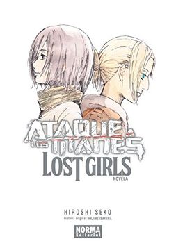 portada Ataque a los Titanes: Lost Girls (Novela)