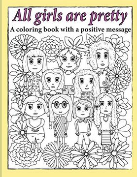 portada All Girls are Pretty Children's Coloring Book (in English)