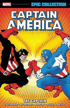portada Captain America Epic Collection Captain (en Inglés)