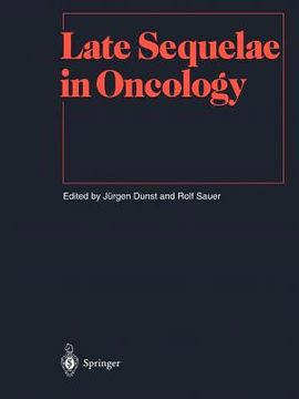 portada late sequelae in oncology (en Inglés)