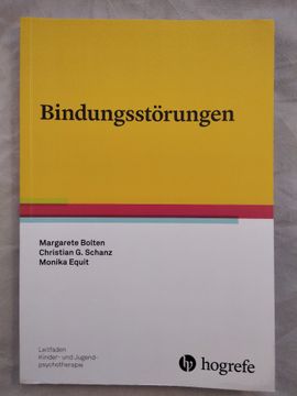 portada Bindungsstörungen. Leitfaden Kinder- und Jugendpsychotherapie, Band 30. (in German)