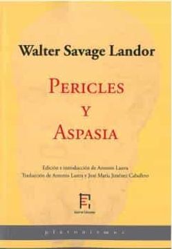 portada Pericles y Aspasia (in Spanish)
