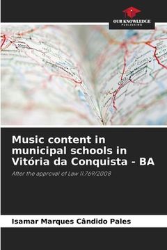 portada Music content in municipal schools in Vitória da Conquista - BA (en Inglés)