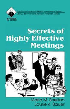 portada secrets of highly effective meetings (en Inglés)
