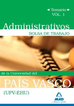 portada Administrativos de la Universidad del País Vasco (Upv