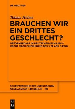 portada Brauchen wir ein Drittes Geschlecht? (in German)