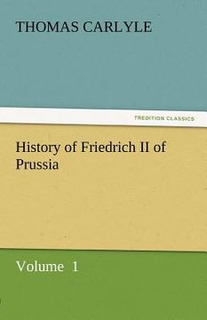 portada history of friedrich ii of prussia (en Inglés)