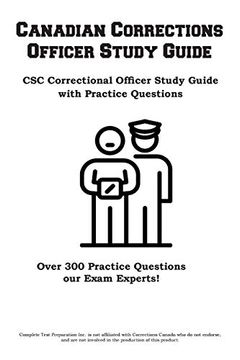 portada Canadian Corrections Officer Study Guide (en Inglés)