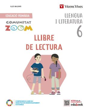 portada Llengua i Literatura 6 Lect ib (Comunitat Zoom) (en Catalá)