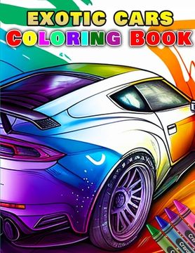 portada Exotic Car Coloring Book (in English)