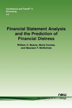 portada financial statement analysis and the prediction of financial distress (en Inglés)